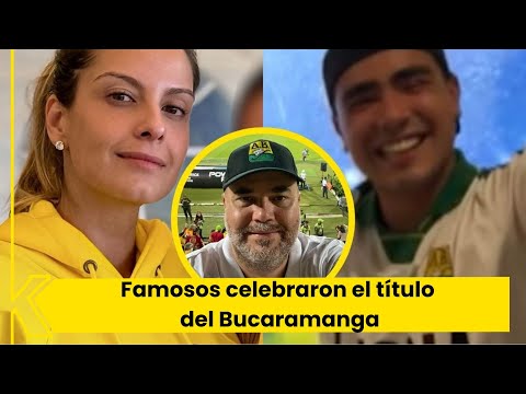 Así reaccionaron los famosos a la primera estrella del Atlético Bucaramanga