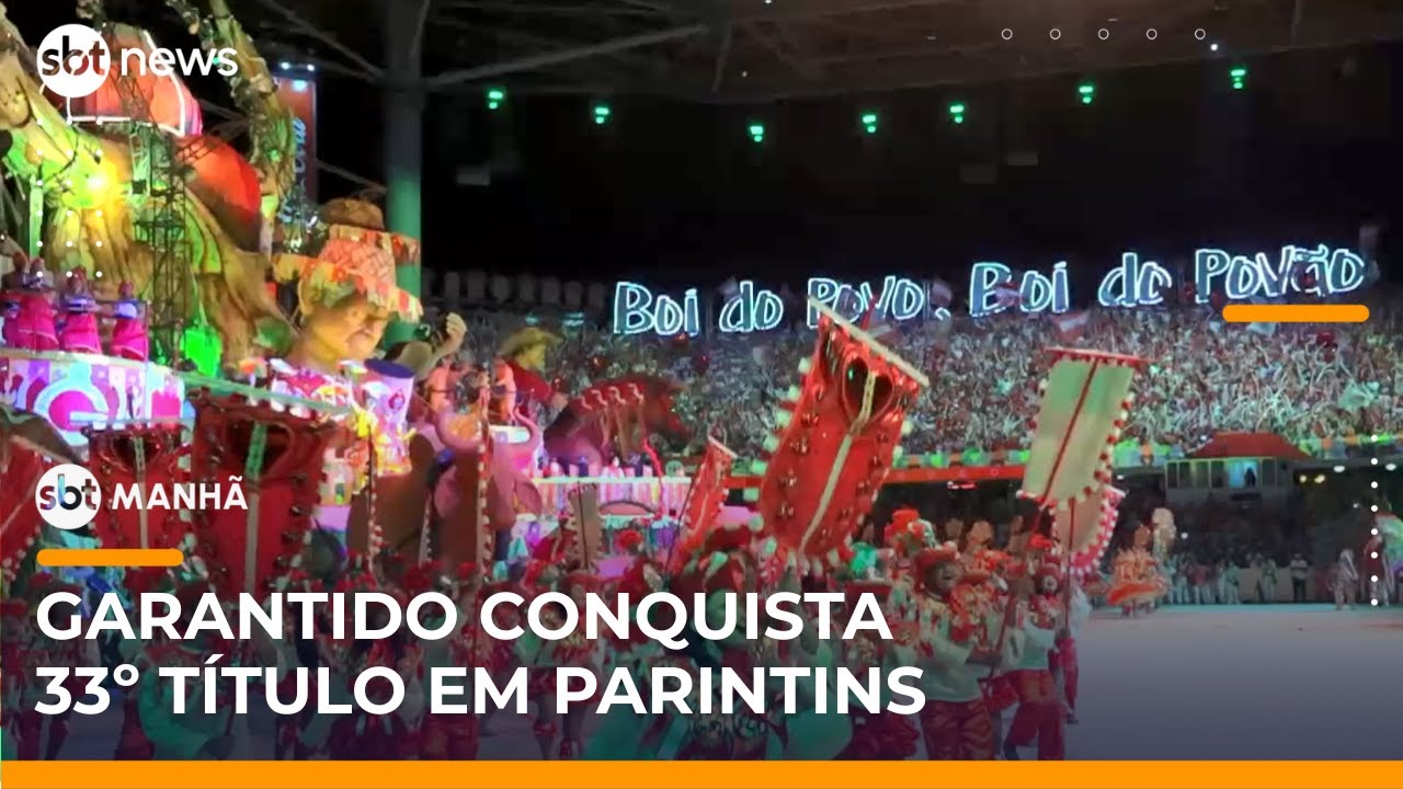 Garantido vence Festival de Parintins 2025 e impede tetra do Caprichoso | #SBTManhã