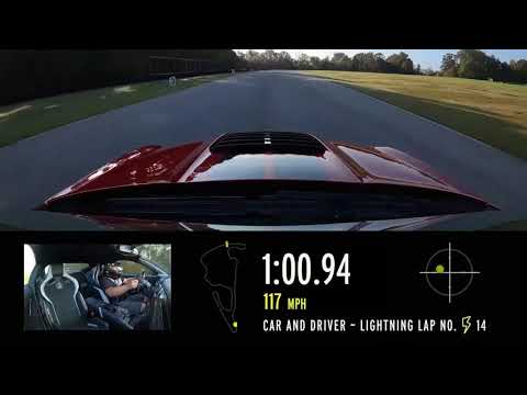 2020 Ford Mustang Shelby GT500 at Lightning Lap 2021
