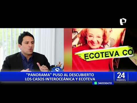 Alejandro Toledo: Panorama puso al descubierto casos Interoceánica y Ecoteva
