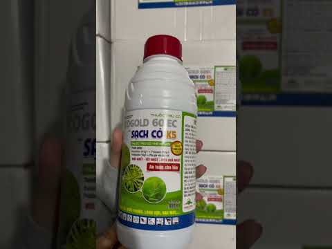 Sạch cỏ K5, không lo cỏ dại