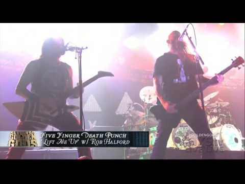 Five Finger Death Punch   Lift Me Up ft  Rob Halford   Revolver Golden Gods