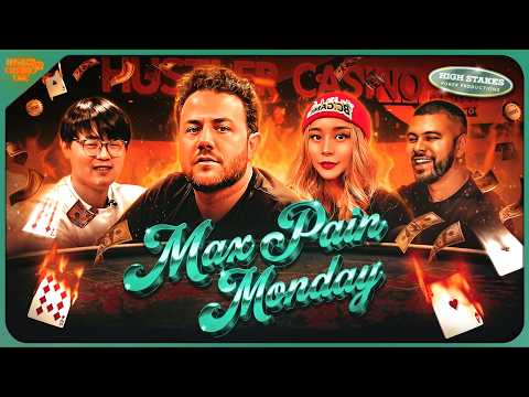 New Video from Hustler Casino Live: MAX PAIN MONDAY w/ JBoogs, Sashimi, JT & Jack! Commentary by David Tuchman