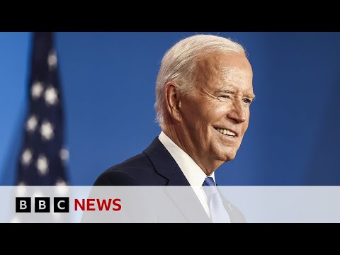 Joe Biden says Kamala Harris 'qualified' to take over as president if needed | BBC News