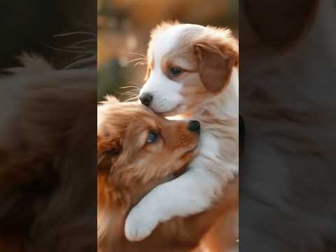 cute puppy love 😍#dogvideo #dog #dogsofinstagram #dogs #dogvideos #dogoftheday #doglover #doglife