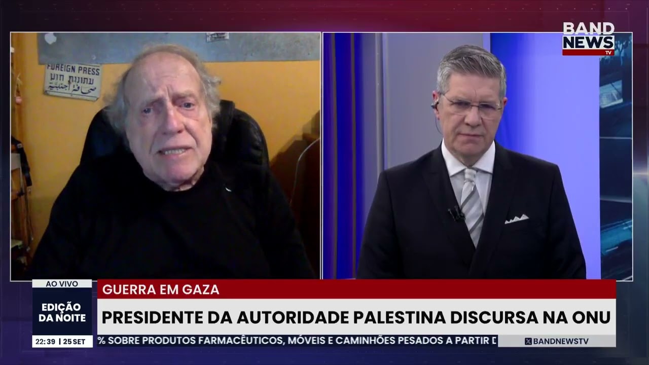 Presidente da autoridade palestina discursa na ONU | BandNews TV