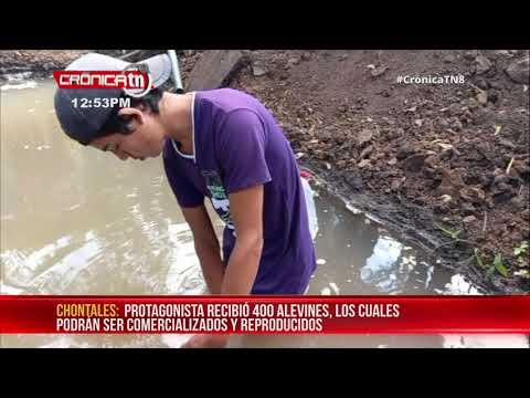 Inauguran estanques de peces a favor de la economía en Juigalpa -  Nicaragua