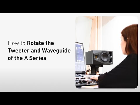 How to Rotate the A Series Tweeter and Waveguide