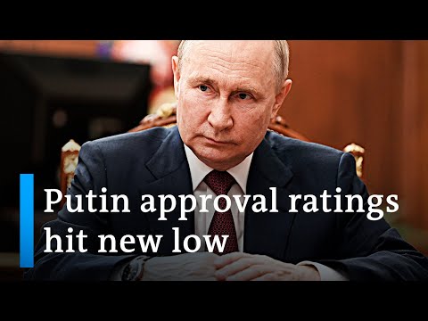 Russia's President Putin's international approval ratings hit new low | DW News