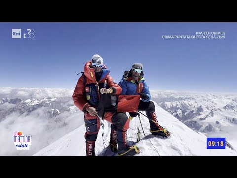 Marco Camandona, alpinista su tutte le vette del mondo - Unomattina Estate 13/08/2024