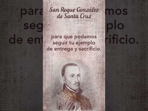 Oración a San Roque González de Santa Cruz #SantoDelDía  #TeleVID #Shorts