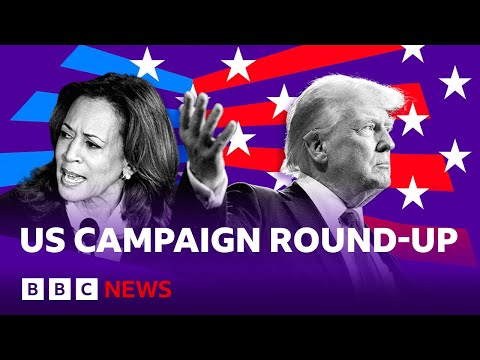 How Kamala Harris and Donald Trump's US election campaigns unfolded | BBC News
