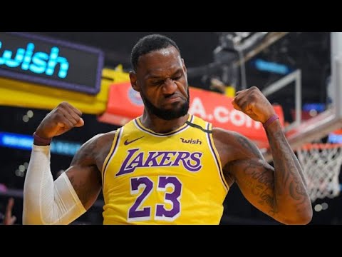 Lakers barren a los Warriors y LeBron James  dice que “Veía tres aros así que apunté al del medio