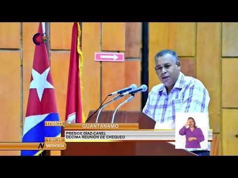 Reinició presidente de Cuba los intercambios en La Habana y Camagüey