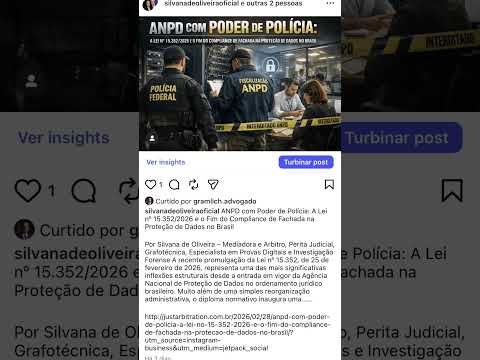 ANPD com poder polícia [Link na descrição]