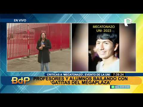 ‘Gatitas del Mega Plaza’: presencia de meretrices en evento de la UNI causa gran polémica (1/2)