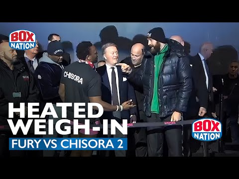 When Derek Chisora & Tyson Fury Nearly Came To Blows