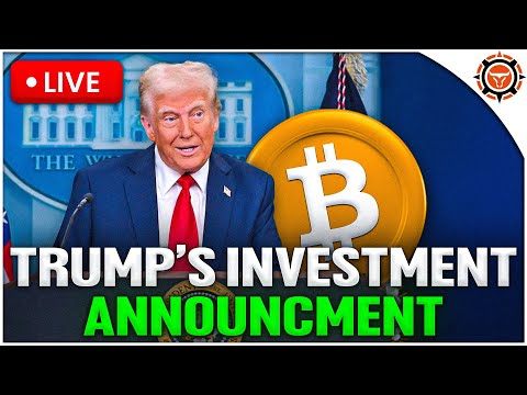 Live: Trump Announces Major US Investment (Bitcoin Reserve??)