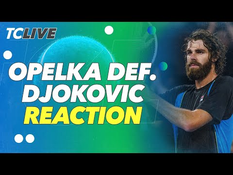 Opelka def. Djokovic - Reaction | TC Live