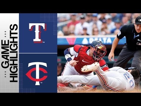 Rangers vs. Twins Game Highlights (8/26/23) | MLB Highlights video clip