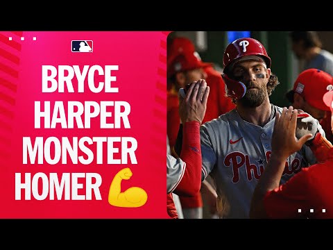 A 428-foot no-doubter! Bryce Harper CRUSHES this pitch!