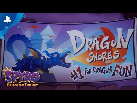 Spyro Reignited Trilogy - Dragon Shores Sneak Peak | PS4