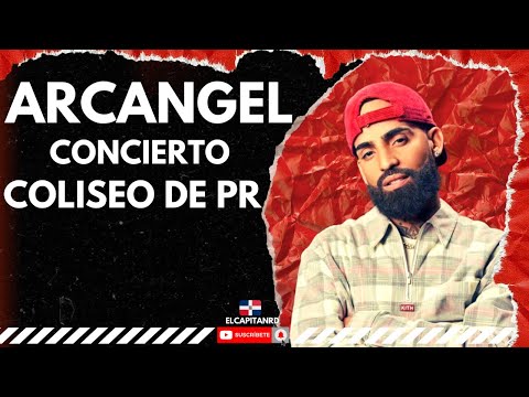 Arcángel promocionando su concierto en el coliseo de PR junto a Molusco