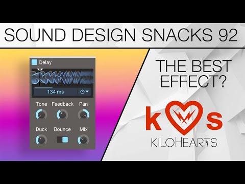 Advanced Delay Techniques – Sound Design Snacks 92