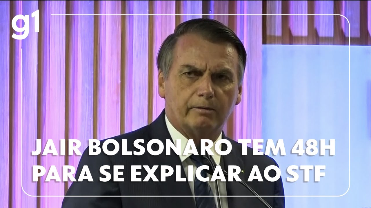 JH Defesa de Bolsonaro diz que vai cumprir o prazo da Justiça para prestar esclarecimentos ao STF