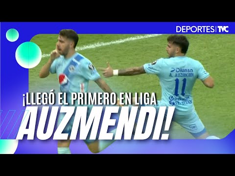 El primer gol de Agustín Auzmendi con la camiseta de Motagua en la Liga Nacional de Honduras