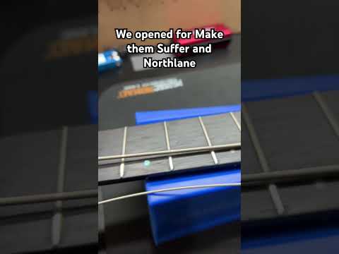 Destroying my Bass at a Hardcore Show #shorts