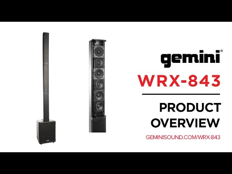 WRX-843 Product Overview by Gemini Sound