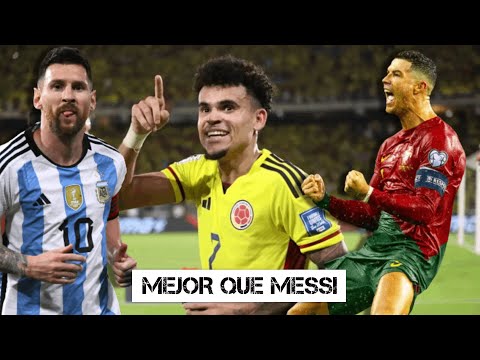 El dia que Luis Diaz fue mejor que Leo Messi y CR7.