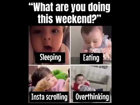 What are your plans for this weekend? 😂