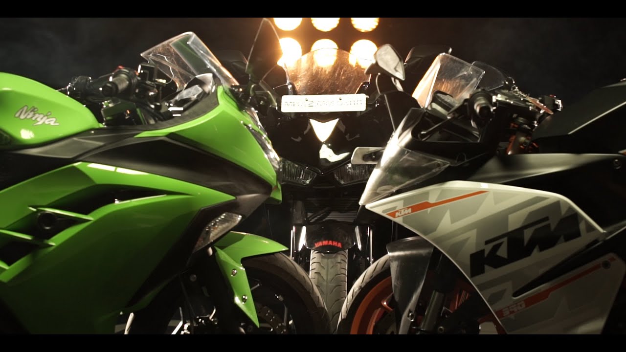 Yamaha R3 vs Kawasaki Ninja 300 vs KTM RC390 | Coming Soon | PowerDrift