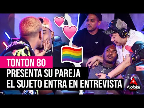 TONTON 80 PRESENTA & BESA SU PAREJA MIENTRAS EL SUJETO CASI ARMA UN BOBO EN PLENA ENTREVISTA!!!