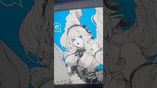 漫画家志望がゼンゼロのビビアンを描いてみました！#shorts  #drawing #art