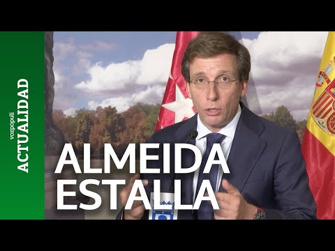 Almeida estalla contra el Delegado de Gobierno