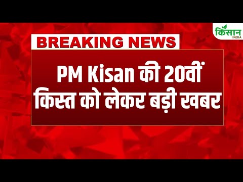 PM Kisan को लेकर किसानों के लिए बड़ी खुशखबरी । Pm Kisan 20th Installment Date 2025 News