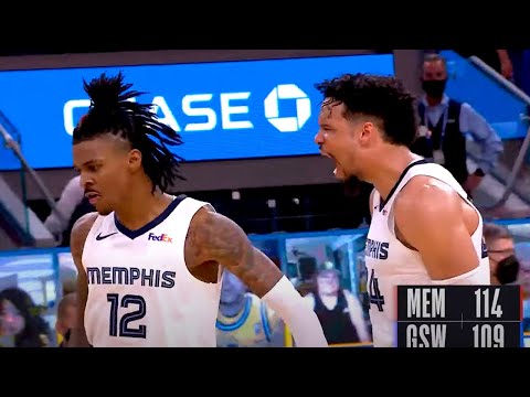 Relive Grizzlies vs. Warriors 2021 Play-In Game Battle video clip 