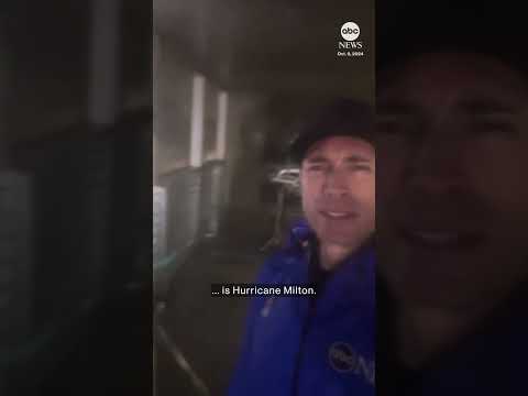 ABC News' Whit Johnson meets Hurricane Milton