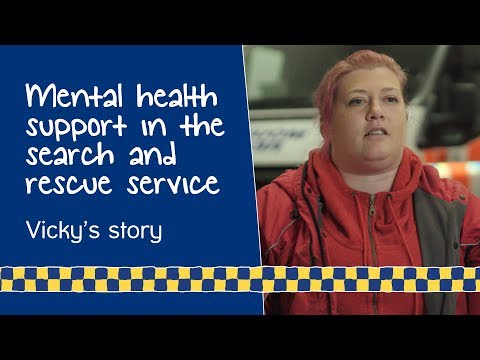 How mental health support makes a difference in search and rescue services - Vicky’s story