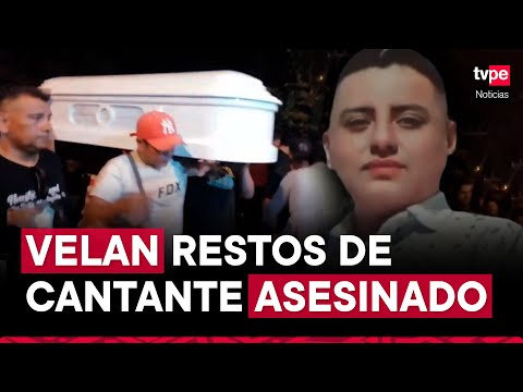 Chaclacayo: velan restos de cantante asesinado al ritmo de cumbia