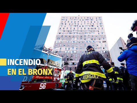 Incendio residencial en el Bronx deja numerosas víctimas