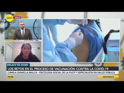 Vacunación Peru: “de una vez se debe coordinar la vacunación a población vulnerable”