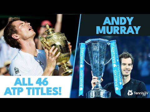 Andy Murray: Every Championship Point & Trophy Lift!