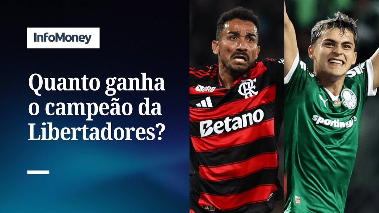 Palmeiras pode receber R$ 1842 milhões se vencer Libertadores | InfoMoney News