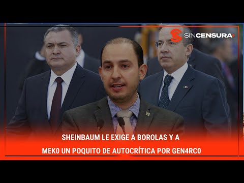 #LoMejorDeSinCensura #Sheinbaum le exige a #Borolas y a #M?k0 un poquito de autocrítica por G?n4rc0