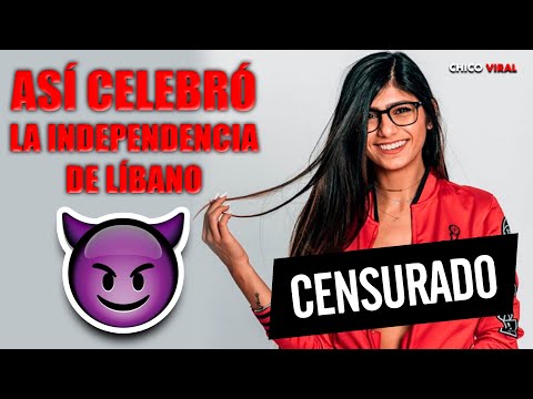 MIA KHALIFA CELEBRÓ LA INDEPENDENCIA DEL LÍBANO CON UNA IMAGEN DE SU PASADO