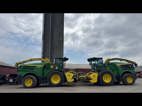 Opening the hi-moisture corn silo